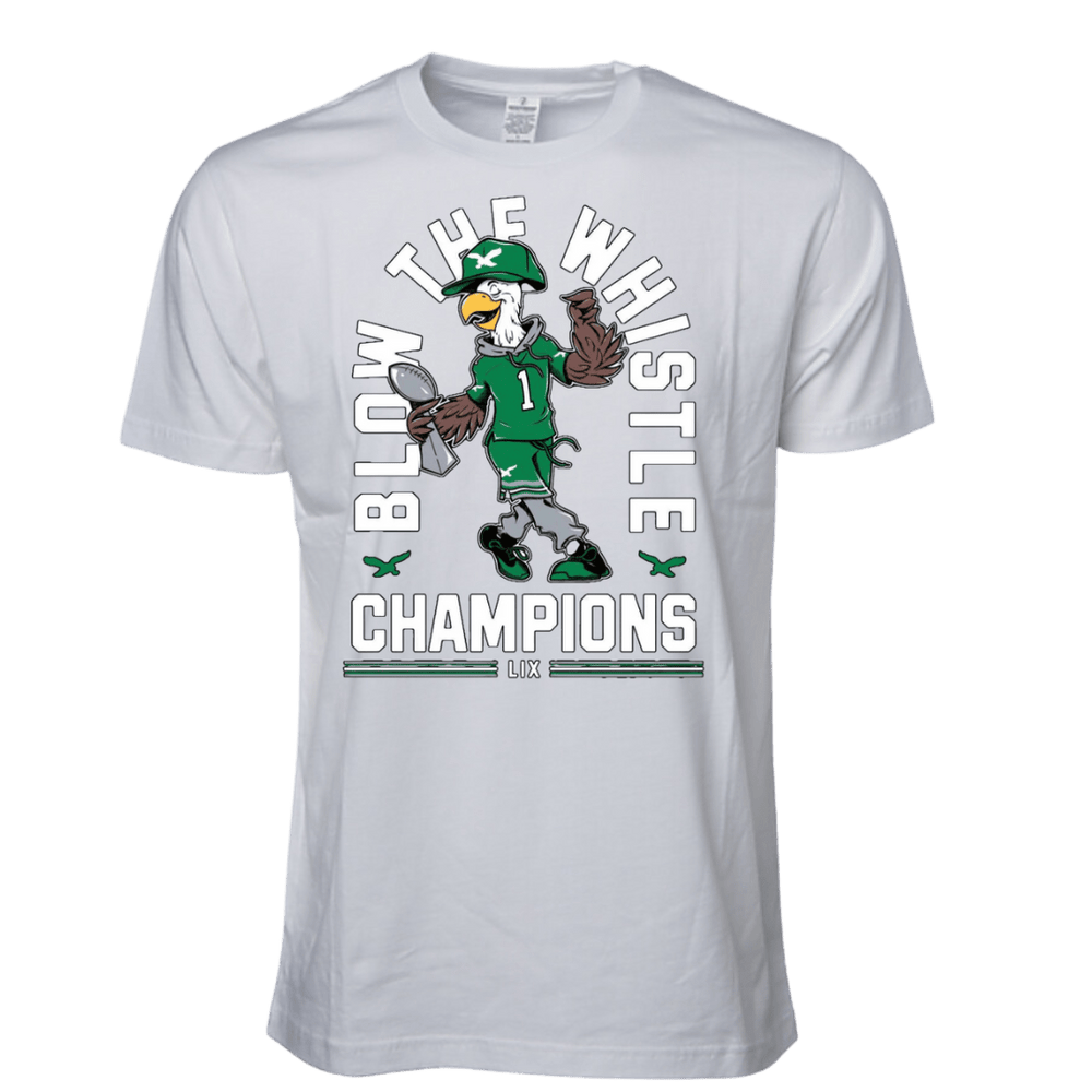 Blow the Whistle - Birds Championship T-Shirt - Original Jawns Gear - T-Shirt - Jawns on Fire Sneakers & Shoes