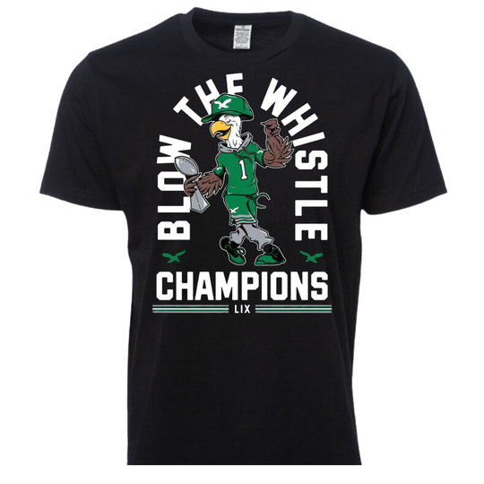 Blow the Whistle - Birds Championship T-Shirt - Original Jawns Gear - T-Shirt - Jawns on Fire Sneakers & Shoes