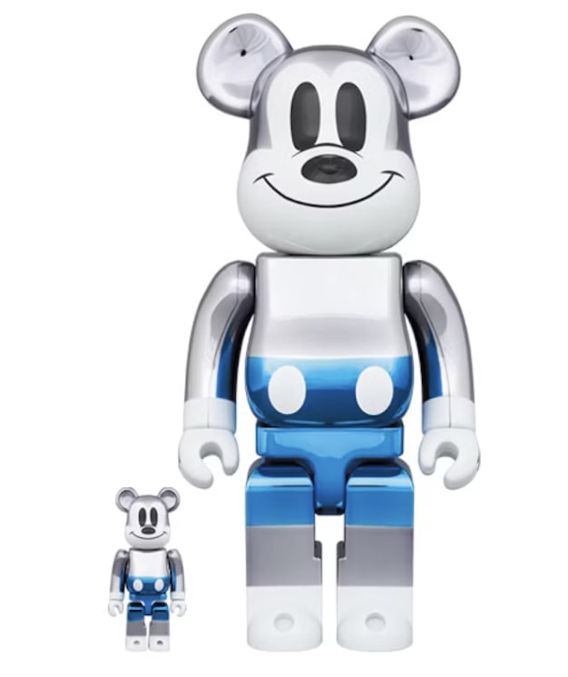 Blue Pants Fragment Mickey 400% 100% Bearbrick - Collectibles - Jawns on Fire Sneakers &amp; Shoes