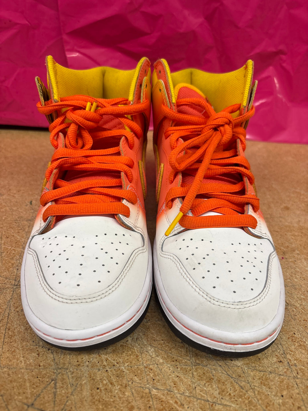 Nike SB High Candy Corn Mens 9 Used No Box