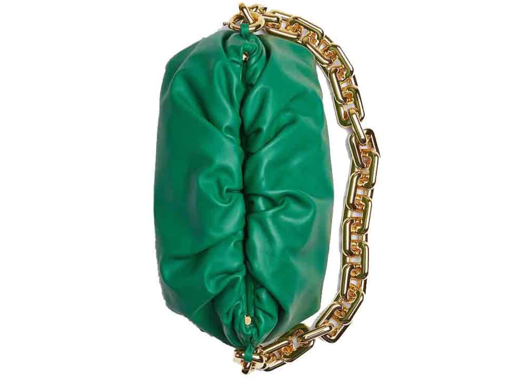 Bottega Veneta Chain Pouch Racing Green - Handbags - Jawns on Fire Sneakers &amp; Shoes