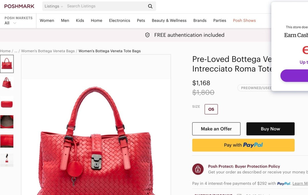 Bottega Veneta Medium Nappa Leather Intrecciato Roma Tote - Handbags - Jawns on Fire Sneakers &amp; Shoes