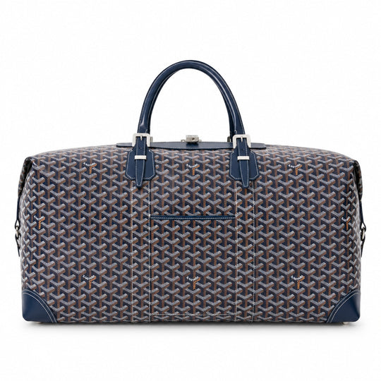 Goyard Boeing 55 Duffle Bag Navy Blue