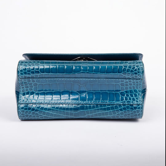 Louis Vuitton Twist Exotic Leather Teal Blue N92481