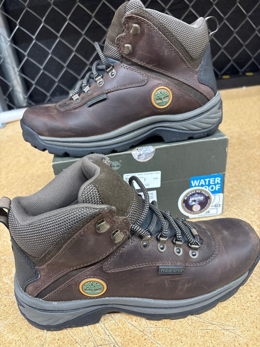 Brown Timbs Men 7 Used - Sneakers - Jawns on Fire Sneakers & Shoes