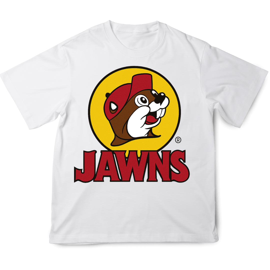 Buccee's Jawns - Original Jawns - White T-Shirt - T-Shirt - Jawns on Fire Sneakers & Shoes