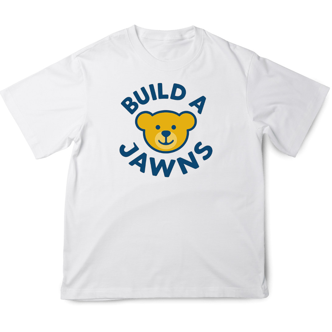 Build A Jawns - Original Jawns - White T-Shirt - T-Shirt - Jawns on Fire Sneakers & Shoes