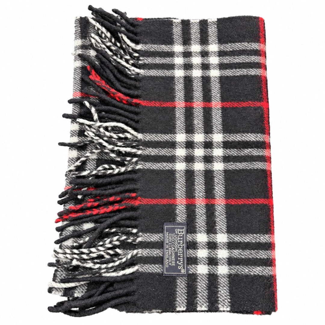 Burberry Scarf Black Red White Plaid - Handbags - Jawns on Fire Sneakers &amp; Shoes