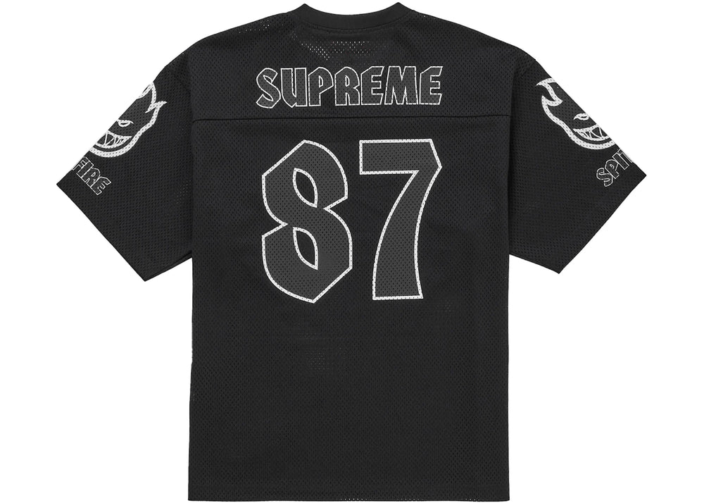 Supreme Spitfire Football Jersey Black