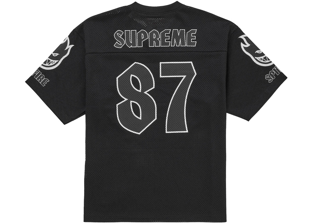 Supreme Spitfire Football Jersey Black