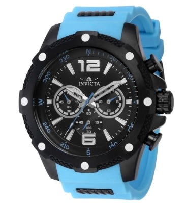 Invicta I-Force Axis Men's Watch - 50mm, Black, Blue 43001
