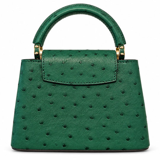 Louis Vuitton Capucines Mini Menthe Ostrich