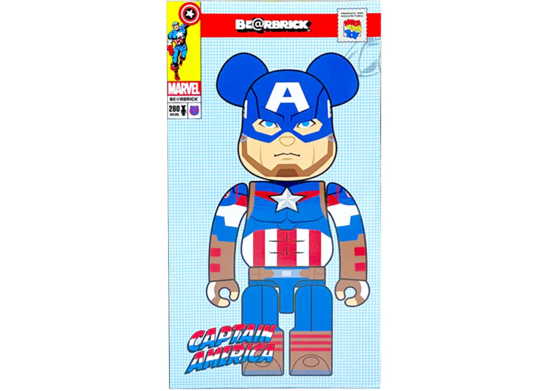 Bearbrick x Marvel Captain America 400% (2025 Version)