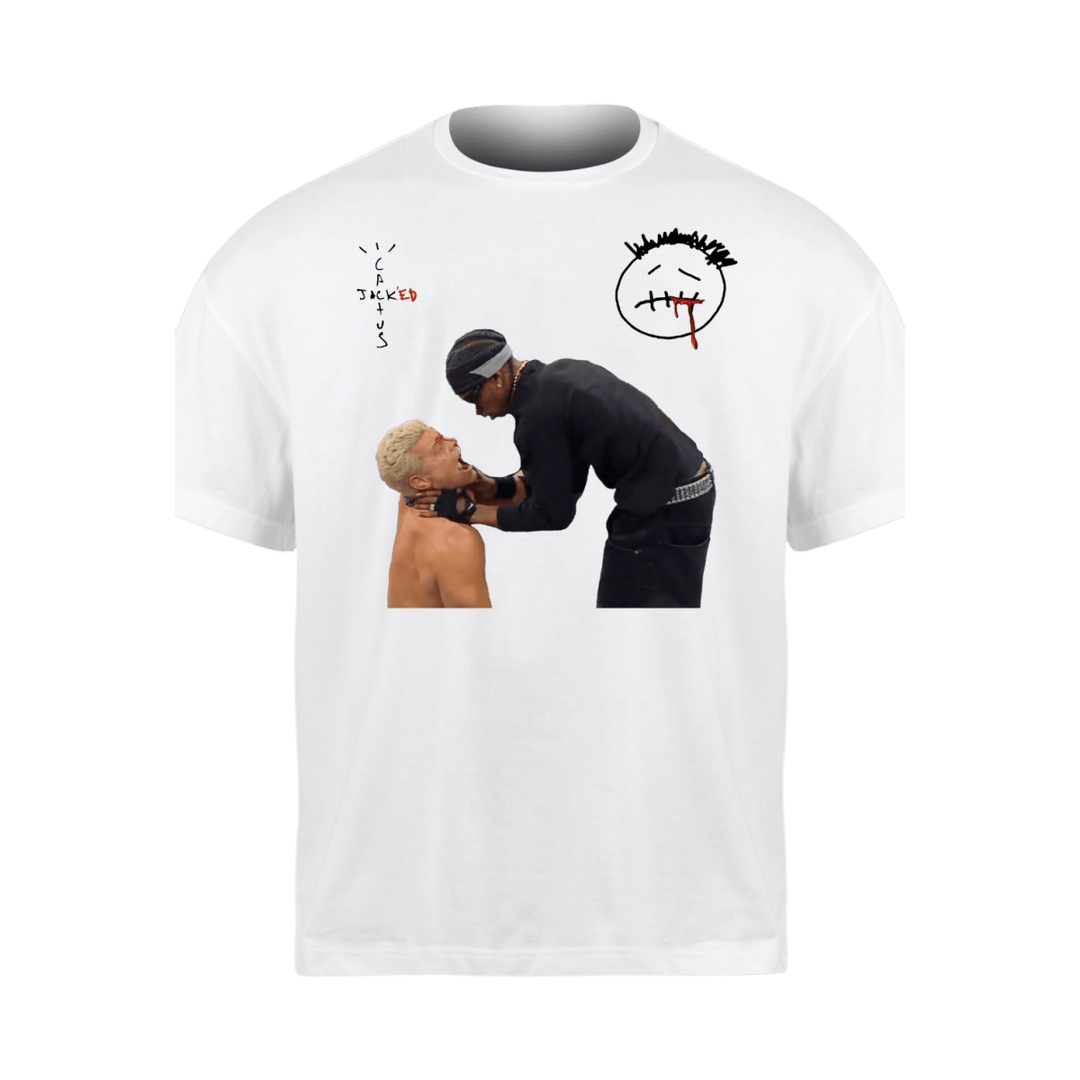 Cactus Jack'ed Cody - Original Jawns - White T-Shirt - T-Shirt - Jawns on Fire Sneakers & Shoes