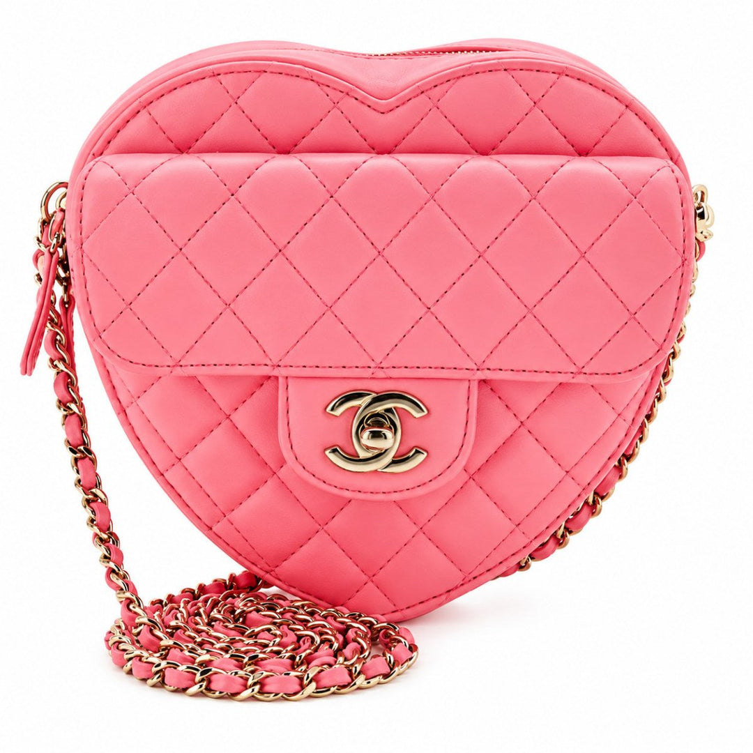 Chanel CC In Love Heart Bag Pink - Handbags - Jawns on Fire Sneakers &amp; Shoes