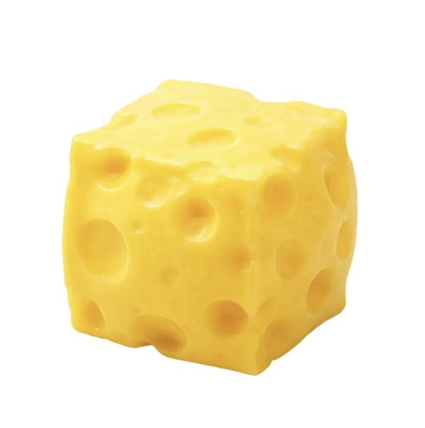 Cheese Squeeze Toy Slow Rebound Soft Stress Relief Toy - Sensory Toys - Jawns on Fire Sneakers & Shoes