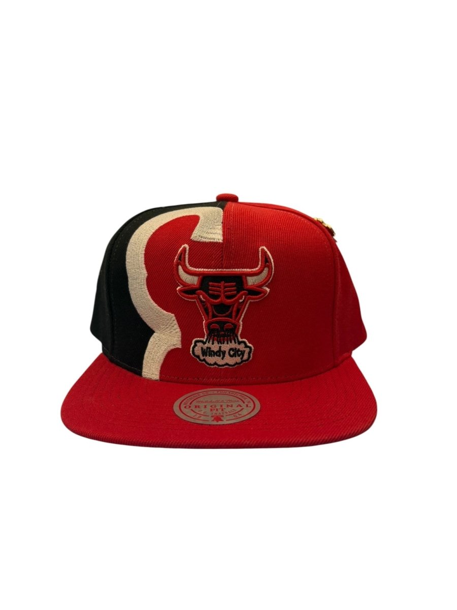 Chicago Bulls Logo Outline Red Snapback Hat - Clothing Accessory - Jawns on Fire Sneakers &amp; Shoes