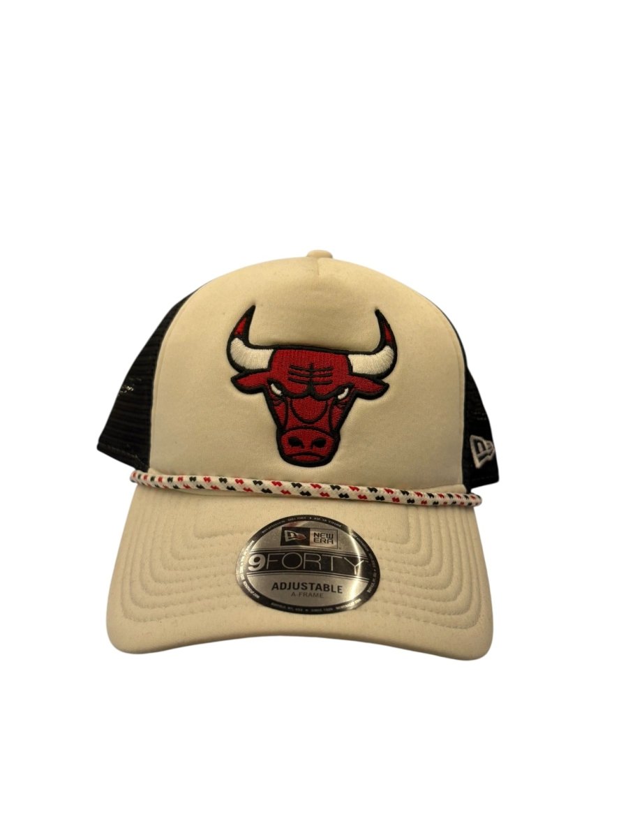 Chicago Bulls White Rope Snapback Hat - Clothing Accessory - Jawns on Fire Sneakers &amp; Shoes