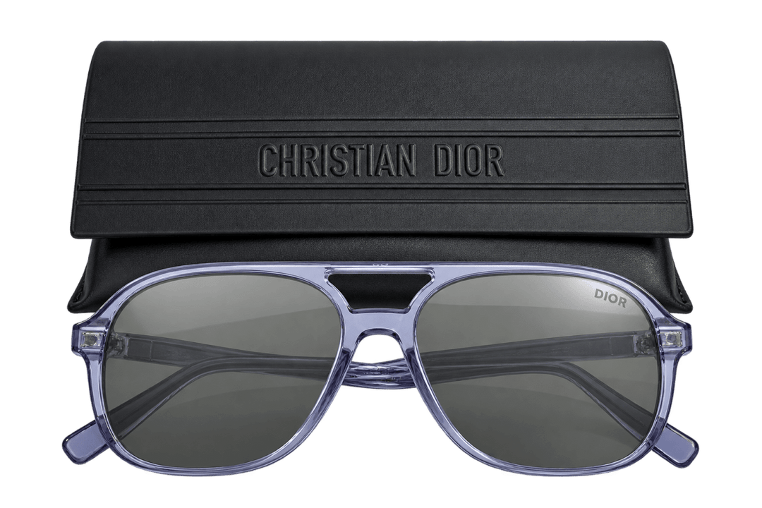 Christian Dior Transparent Blue Sunglasses - Sunglasses - Jawns on Fire Sneakers & Shoes