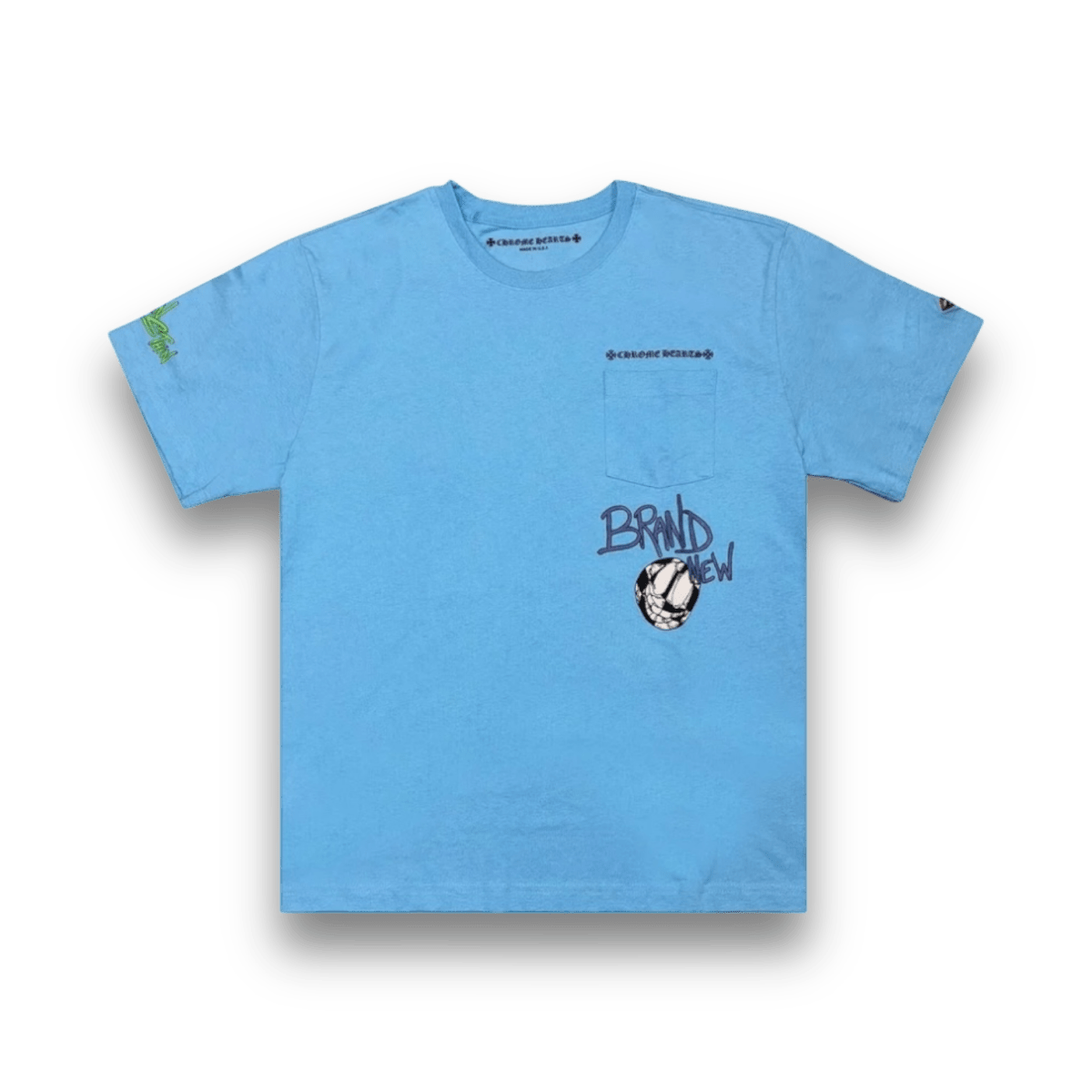 Chrome Hearts Chrome Hearts x Matty Boy Brain New Short Sleeve T Chrome Hearts Chrome Hearts x Matty Boy Brain New Short Sleeve T