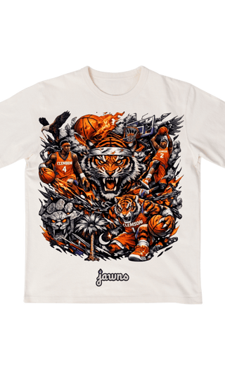 Clemson Tigers Godspeed Streetwear Basketball Shirt