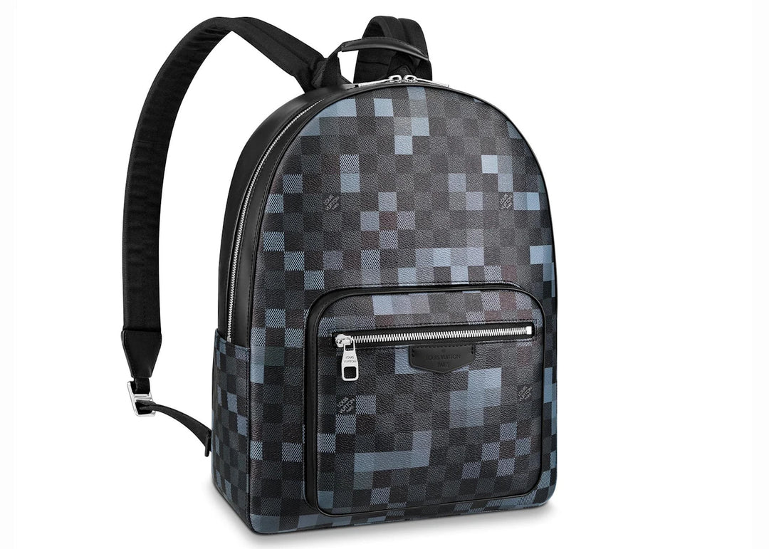 Louis Vuitton Josh Backpack Damier Graphite Pixel Gray