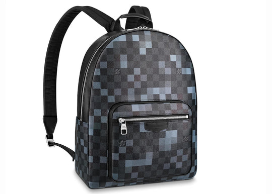 Louis Vuitton Josh Backpack Damier Graphite Pixel Gray