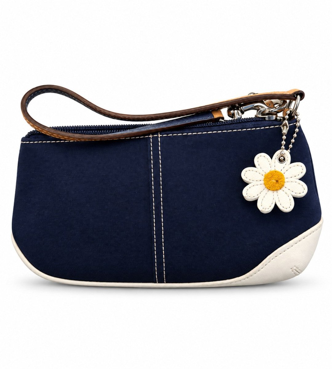 Coach Hamptons Daisy Small Canvas Hobo Pouch Bag - Handbags - Jawns on Fire Sneakers &amp; Shoes