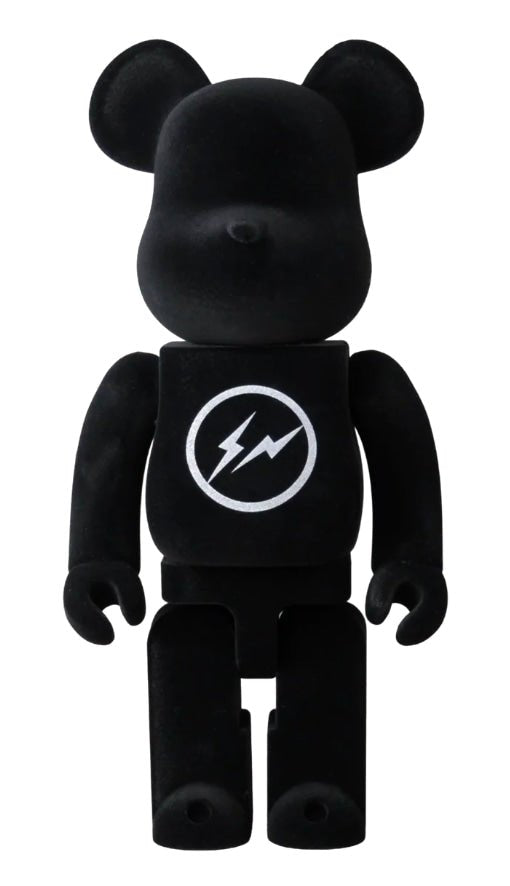 Complex Black Flocky 26 Fragment Bearbrick 400% &amp; 100% - Collectibles - Jawns on Fire Sneakers &amp; Shoes