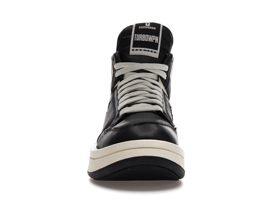 Converse TURBOWPN Mid Rick Owens DRKSHDW Black Cloud Cream - Sneakers - Jawns on Fire Sneakers & Shoes