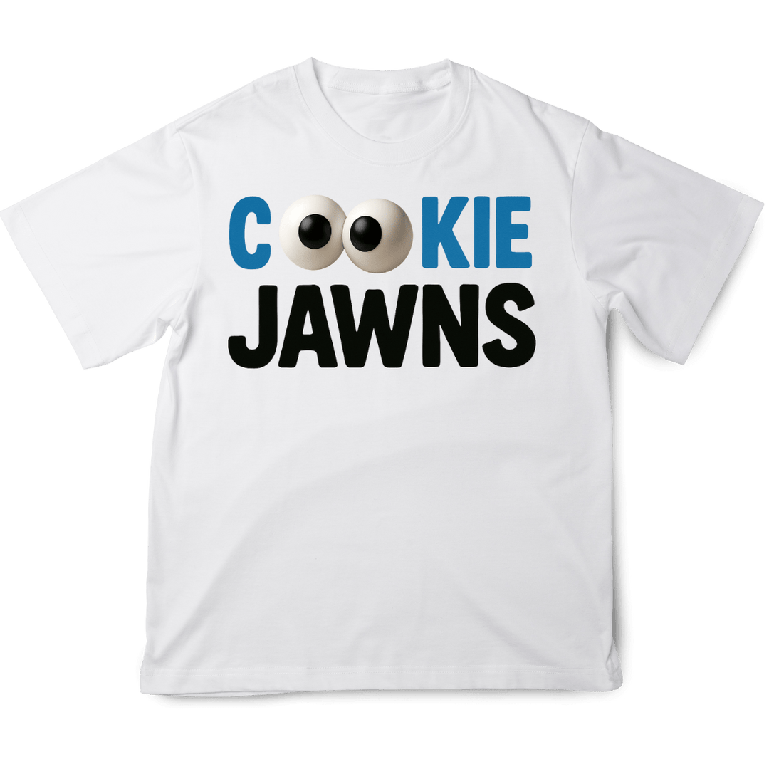 Cookie Jawns - Original Jawns - White T-Shirt - T-Shirt - Jawns on Fire Sneakers & Shoes