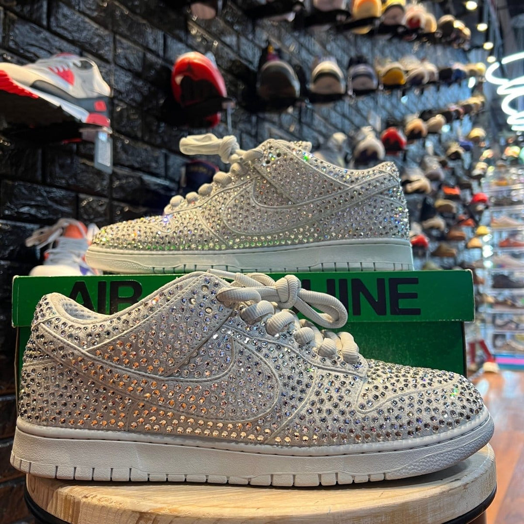 CPFM Cactus Plant Flea Market x Swarovski x Dunk Low Gently Enjoyed (Used) Men 12 - Sneakers - Jawns on Fire Sneakers & Shoes