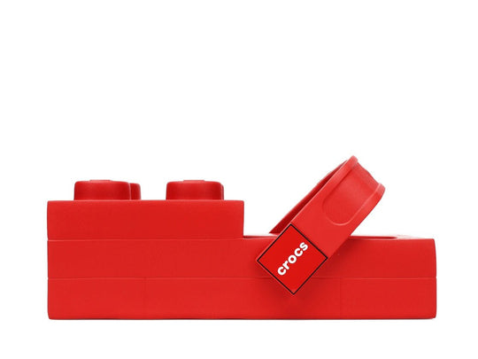 Crocs Brick Clog LEGO Red - Sneakers - Jawns on Fire Sneakers &amp; Shoes