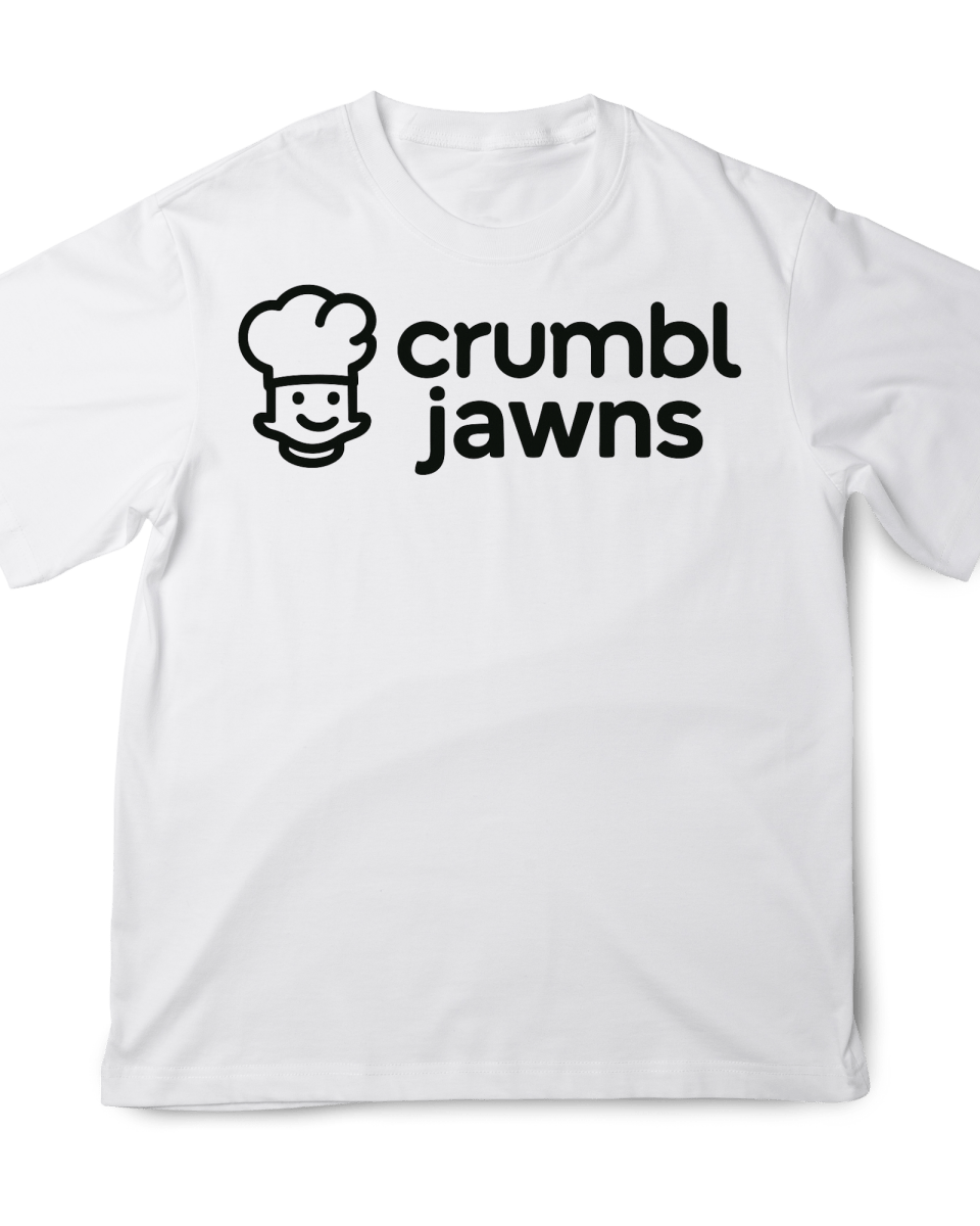Crumbl Jawns - Original Jawns - White T-Shirt - T-Shirt - Jawns on Fire Sneakers & Shoes