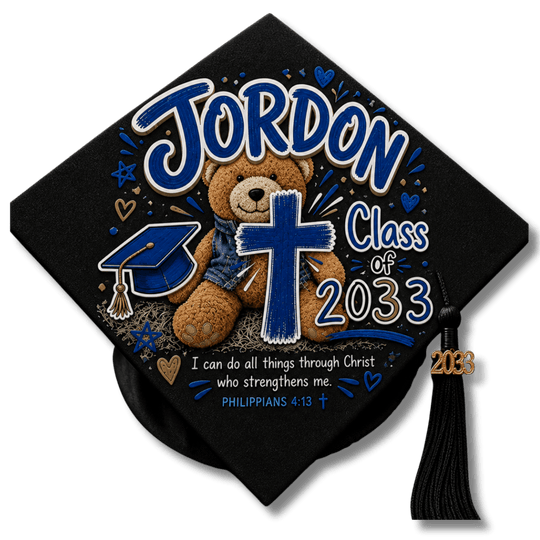 Custom Graduation Cap Design - Headwear - Jawns on Fire Sneakers & Shoes