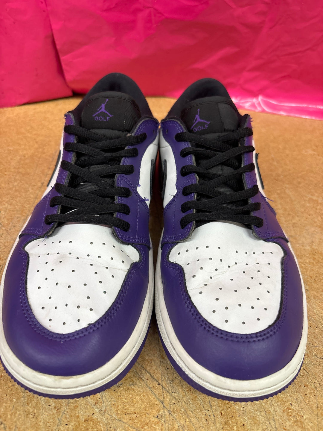 Jordan 1 Low Court Purple Mens 10 Used