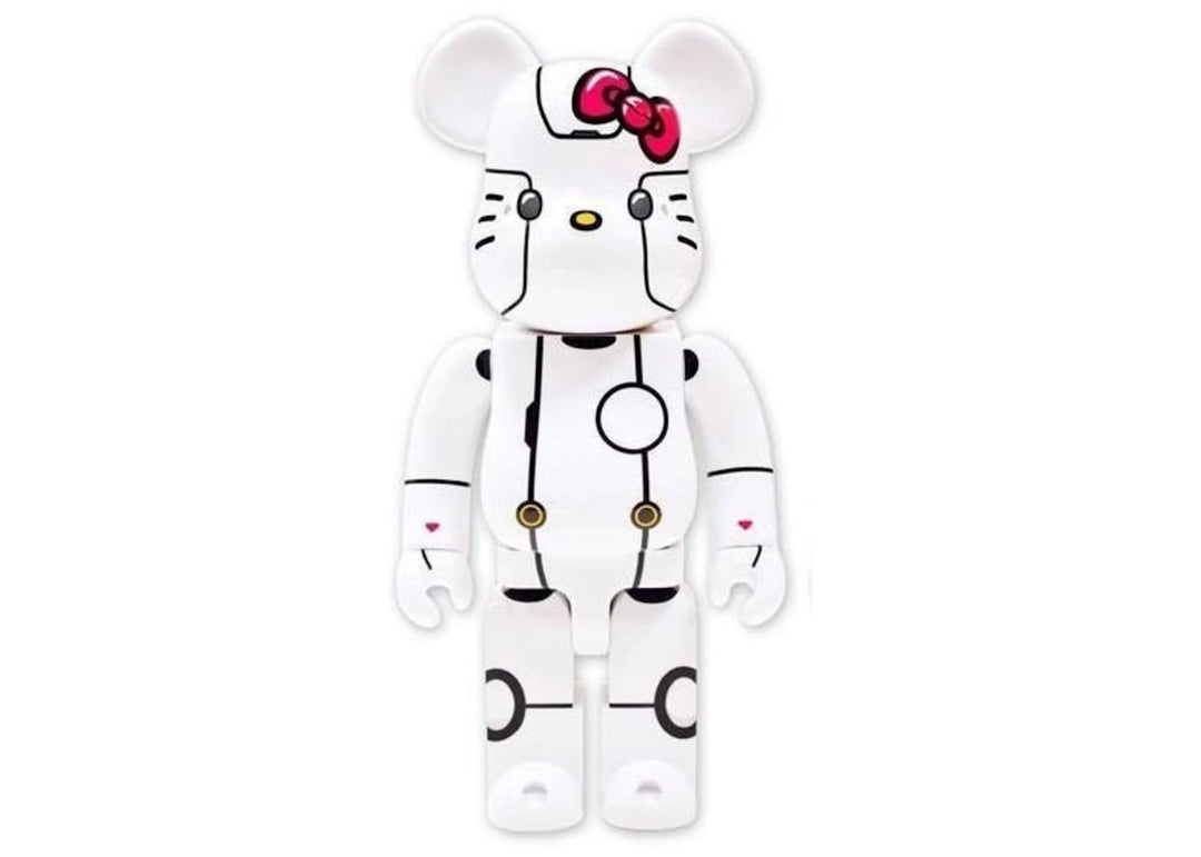 Bearbrick Robot Hello Kitty 100% White