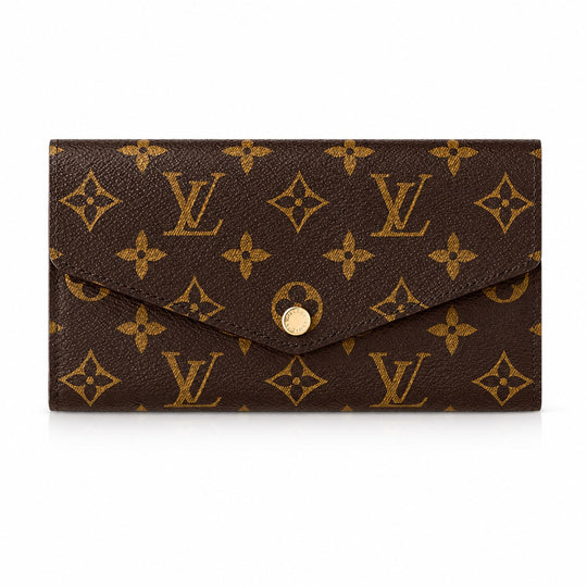 Louis Vuitton Sarah Wallet Monogram Brown