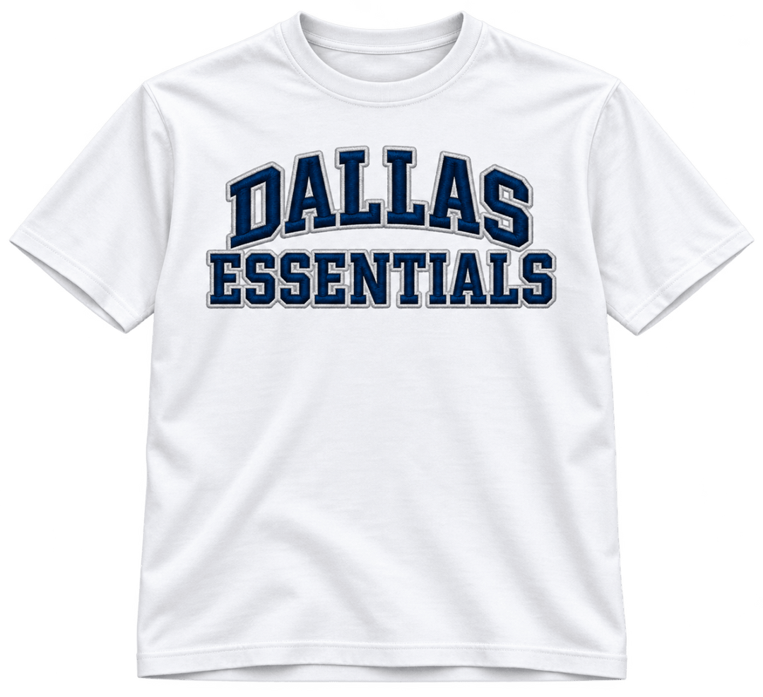 Dallas Essentials T-Shirt – White – Cowboys | Jawns on Fire - T-Shirt - Jawns on Fire Sneakers &amp; Shoes