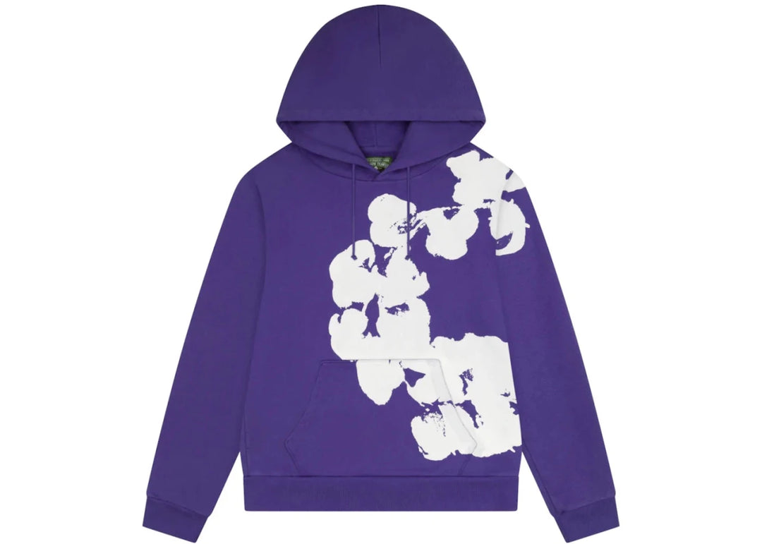 Denim Tears Big Cotton Wreath Sweatshirt Purple - Clothing - Mens - Jawns on Fire Sneakers &amp; Shoes