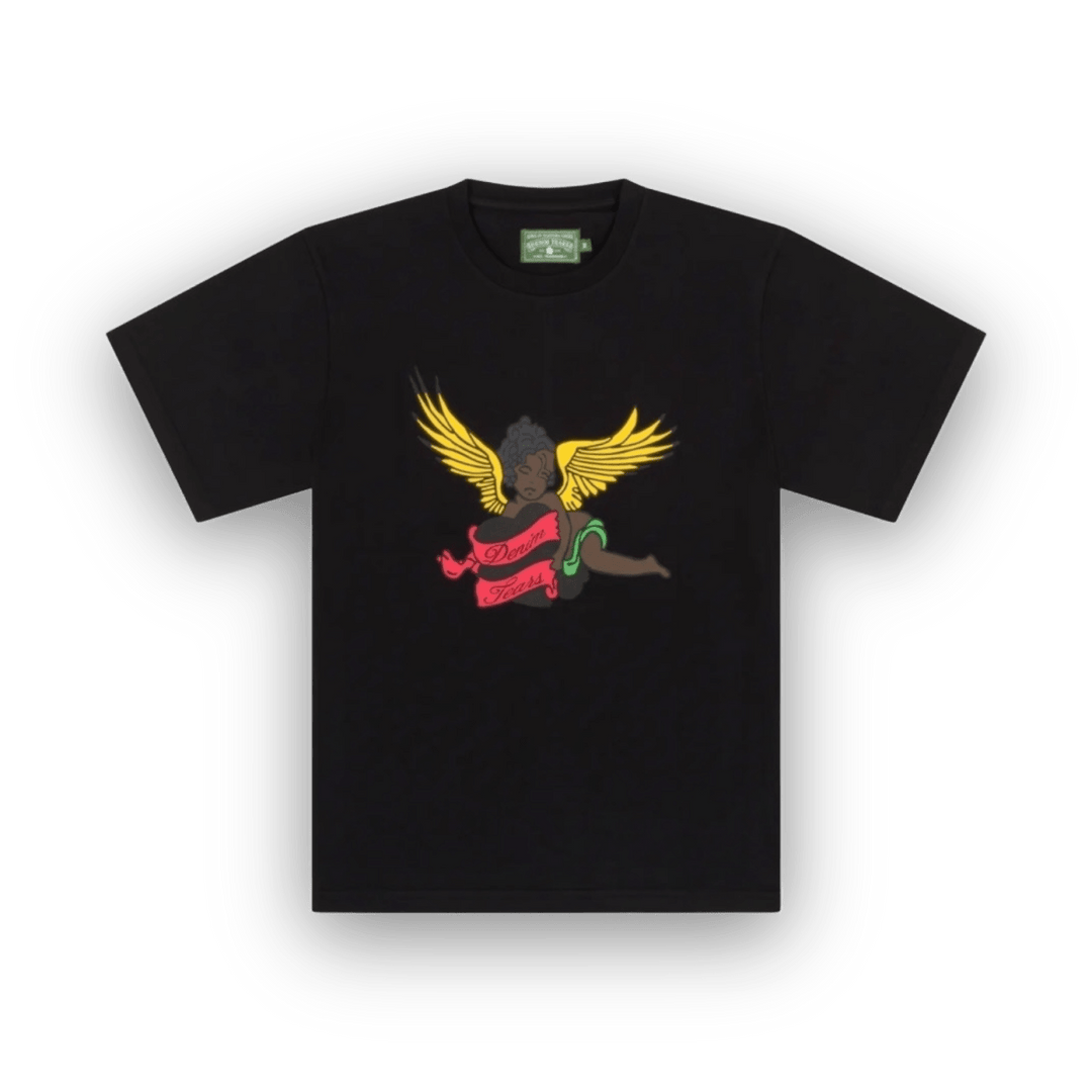 Denim Tears Cherub Tee Black - T - Shirt - Jawns on Fire Sneakers & Shoes