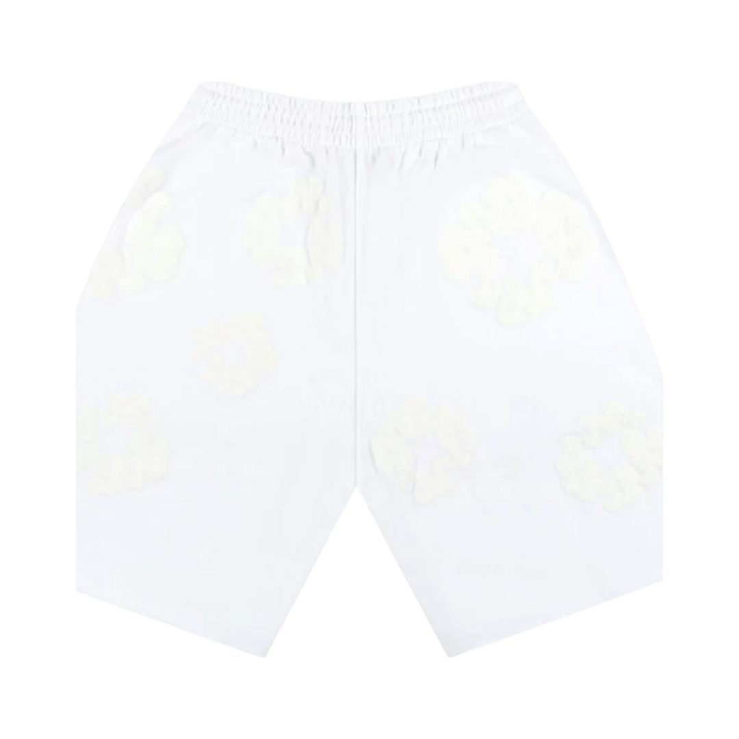 Denim Tears Denim Tears the Cotton Wreath White Sweat Shorts Denim Tears Denim Tears the Cotton Wreath White Sweat Shorts