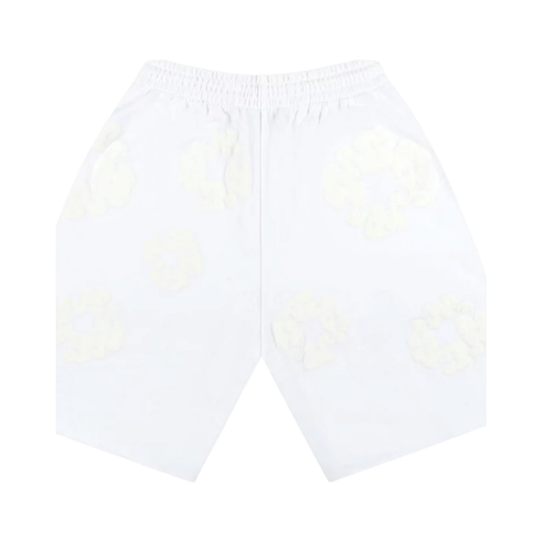 Denim Tears the Cotton Wreath White Sweat Shorts - Shorts - Jawns on Fire Sneakers & Shoes