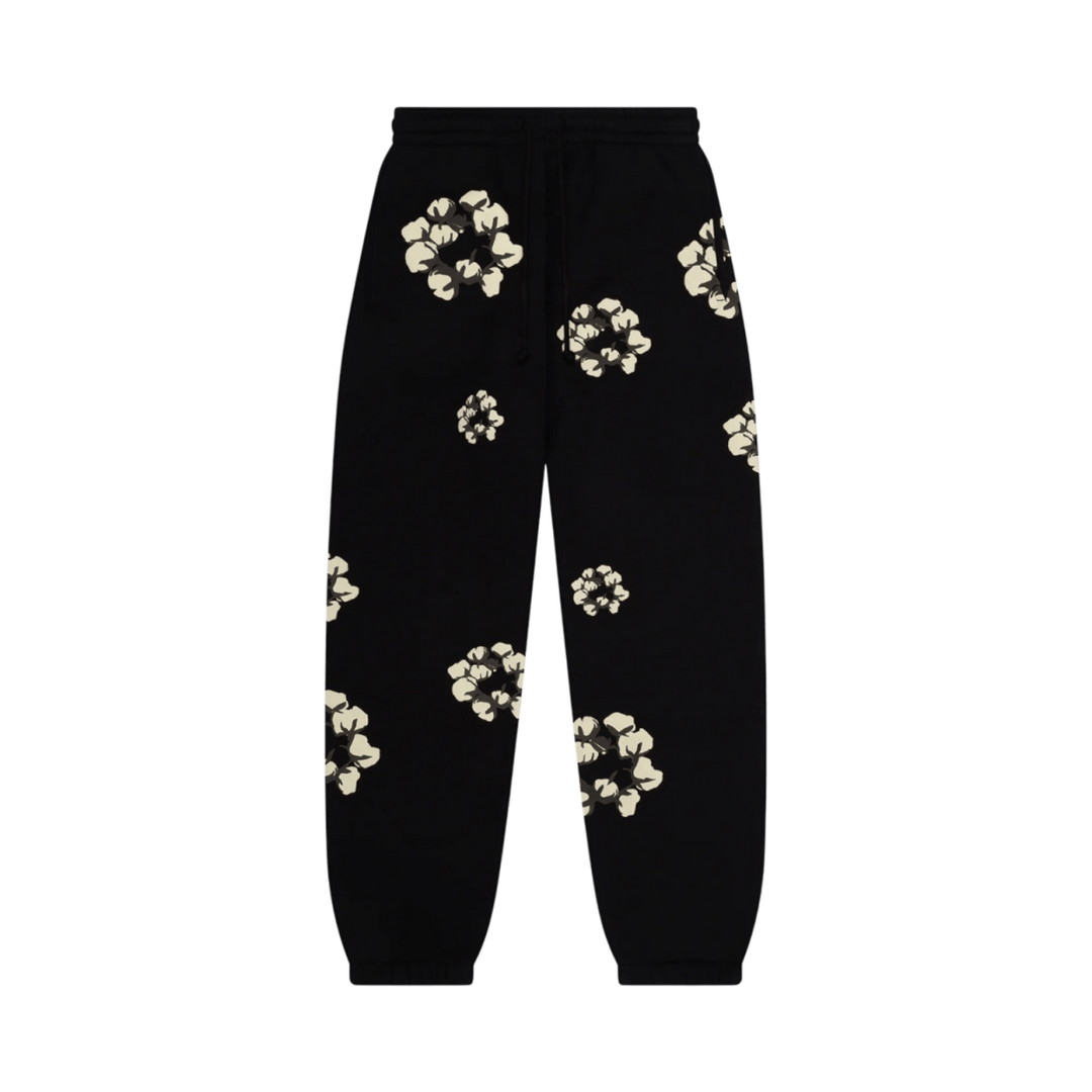 Denim TearsCactus Tears Wreath Sweatpants Black - Bottoms - Jawns on Fire Sneakers & Shoes