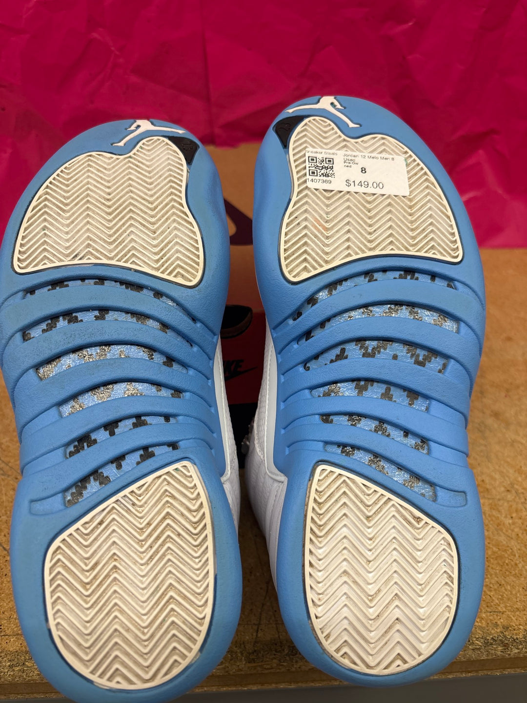 Jordan 12 Melo Men 8 Used