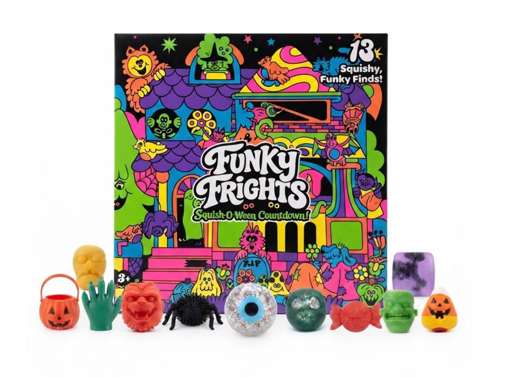 Z NeeDoh Funky Frights Squish-O-Ween Countdown