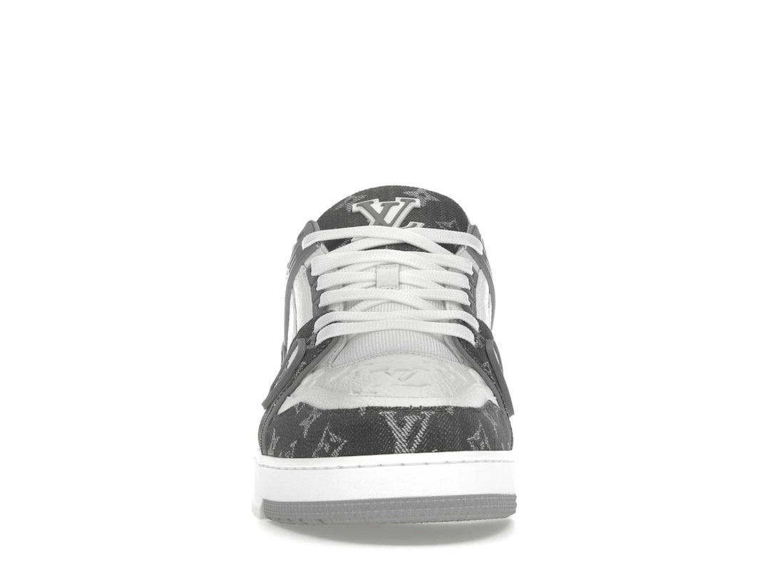 Louis Vuitton Trainer Monogram Denim Grey White