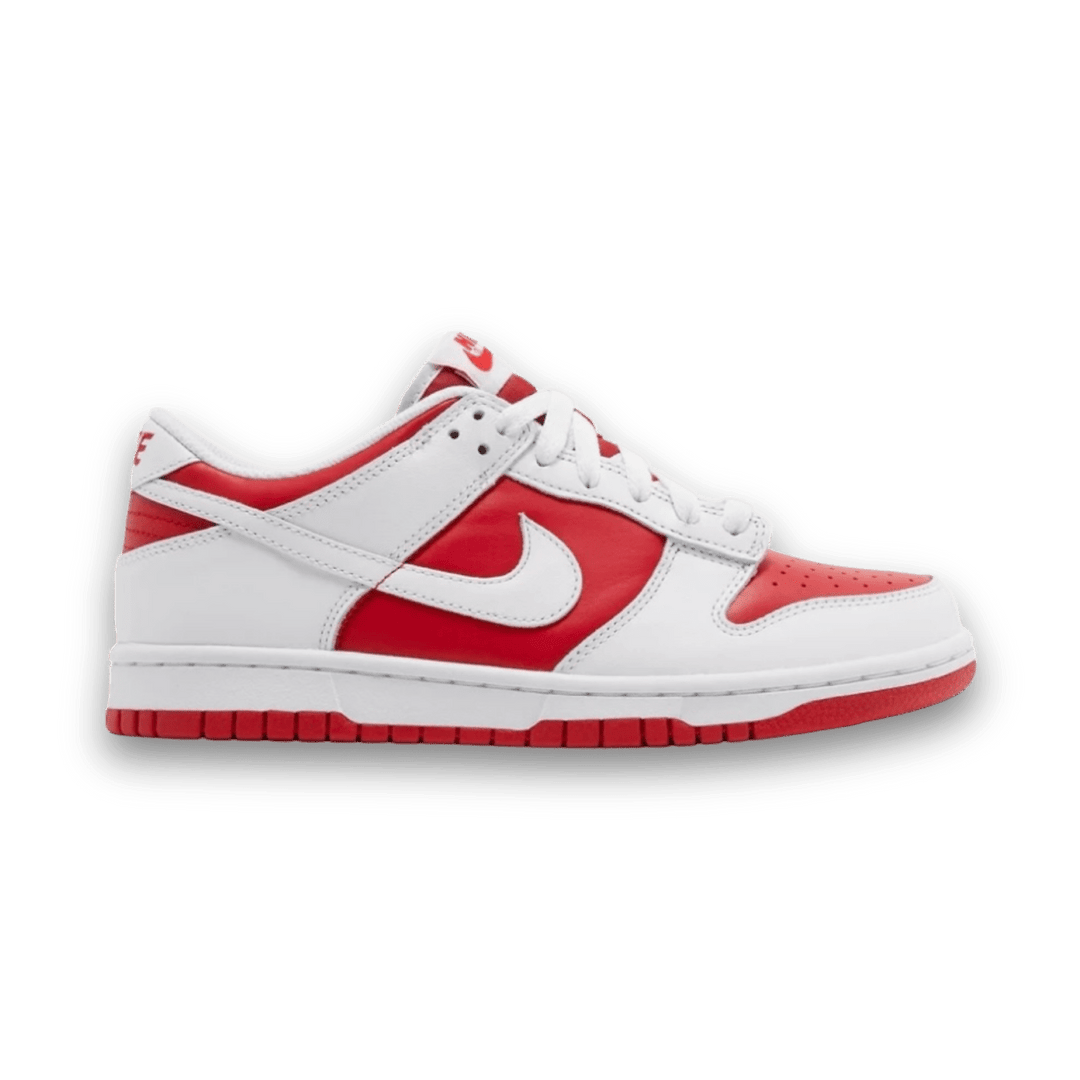 Dunk Low Championship White Red - Grade School - Sneakers - Jawns on Fire Sneakers & Shoes