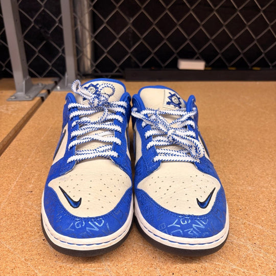 Dunk Low Jackie Robinson Hyper Blue (Men 12) Used - Sneakers - Jawns on Fire Sneakers &amp; Shoes
