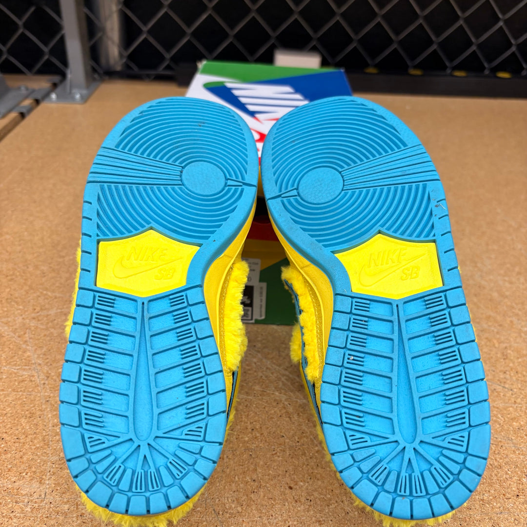 Nike SB Dunk Low Grateful Dead Bears Opti Yellow (Men 6) Used